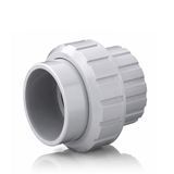 BIC. Муфта розбірна з ХПВХ. Ущільнення EPDM. Діапазон діаметрів d16 - 63