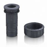 ADV. Hose adaptor with BSP threaded female end (G) and EPDM flat gasket