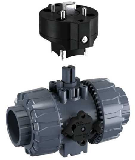 Кульовий кран з ПВХ VEEIV d16-63 FIP