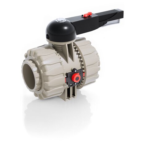 Шаровой кран VKD DUAL BLOCK PP-H DN65-100 FIP